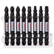 Кассета двусторонних ударных бит Impact Control 65 мм PH1/PH2, PH2/PH3, PH2/PZ2 (2шт), S1x5.5, T15/T20 (2шт), T25/T30 Bosch 2608522344 