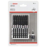 Кассета двусторонних ударных бит Impact Control 110 мм PH2 (2шт), PZ2 (2шт), T15, T20, T25, T30 + магнитная муфта Bosch 2608522347 