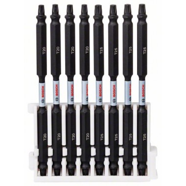 Кассета двусторонних ударных бит Impact Control 110 мм T20 (4шт), T25 (4шт) Bosch 2608522349 
