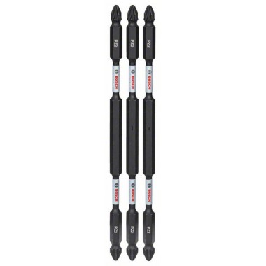Двусторонние ударные биты Impact Control 150 мм PZ2/PZ2 3 шт Bosch 2608522359 