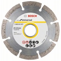 Алмазныйазный диск ECO Universal 115-22,23 мм Bosch 2 608 615 027 