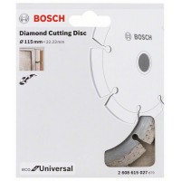 Алмазныйазный диск ECO Universal 115-22,23 мм Bosch 2 608 615 027 