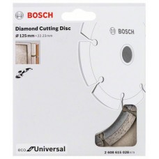 Алмазныйазный диск ECO Universal 125-22,23 мм Bosch 2 608 615 028 