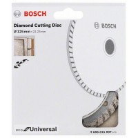 Алмазныйазный диск ECO Univ.Turbo 125-22,23 мм Bosch 2 608 615 037 