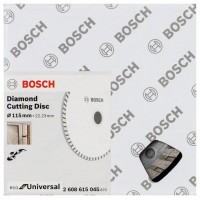 Алмазный диск ECO Univ.Turbo 115-22,23 мм 10 шт. Bosch 2 608 615 045 