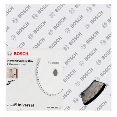 Алмазный диск ECO Univ.Turbo 180-22,23 мм 10 шт. Bosch 2 608 615 047 