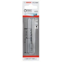 Сверло по металлу Impact Control с шестигранным хвостовиком, 2 мм Bosch 2608577045 