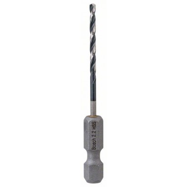 Сверло по металлу Impact Control с шестигранным хвостовиком, 2.2 мм Bosch 2608577046 