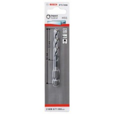 Сверло по металлу Impact Control с шестигранным хвостовиком, 5 мм Bosch 2608577056 