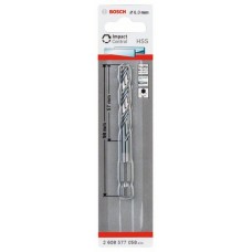 Сверло по металлу Impact Control с шестигранным хвостовиком, 6 мм Bosch 2608577058 