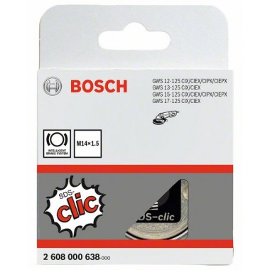 Быстрозажимная гайка SDS-clic M 14x1,5 Bosch 2608000638