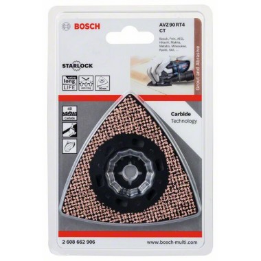 Starlock твердосплавная шлифпластина 90 мм зерн.40 AVZ 90 RT4 Bosch 2608662906 