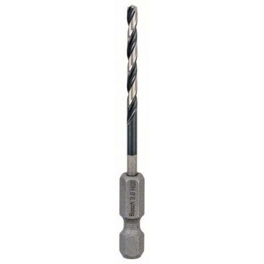 10 сверл по металлу Impact Control с шестигранным хвостовиком, 3 мм Bosch 2608577118 