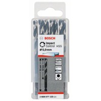 Сверло по металлу (10 шт) Impact Control с шестигранным хвостовиком, 5 мм Bosch 2608577122 