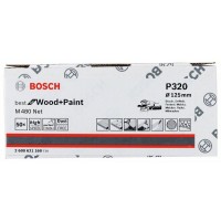 Набор шлифкругов (50 шт) M480 на сетчатой основе 125 мм K320 Bosch 2608621160 