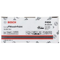 Набор шлифкругов (50 шт) M480 на сетчатой основе 125 мм K400 Bosch 2608621161 