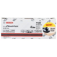 Набор шлифкругов (50 шт) M480 на сетчатой основе 150 мм K180 Bosch 2608621175 