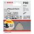 Набор шлифлистов (5 шт) M480 на сетчатой основе 93x93 мм K80 Bosch 2608621189 