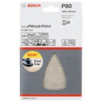 Набор шлифлистов (10 шт) на сетчатой основе 100x150 мм K80 Bosch 2608621207 
