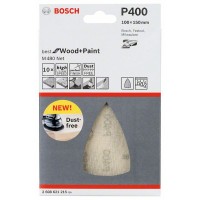 Набор шлифлистов (10 шт) на сетчатой основе 100x150 мм K400 Bosch 2608621215 