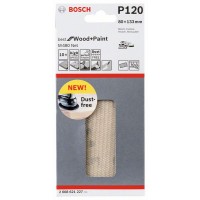 Набор шлифлистов (10 шт) M480 на сетчатой основе 80x133 K120 Bosch 2608621227 