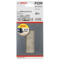 Набор шлифлистов (10 шт) M480 на сетчатой основе 80x133 K220 Bosch 2608621230 