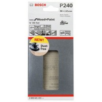 Набор шлифлистов (10 шт) M480 на сетчатой основе 80x133 K240 Bosch 2608621231 