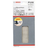 Набор шлифлистов (10 шт) M480 на сетчатой основе 93x186 K100 Bosch 2608621235 