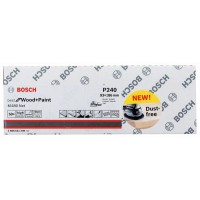 Набор шлифлистов (50 шт) M480 на сетчатой основе 93x186 K240 Bosch 2608621249 