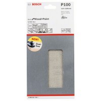 Набор шлифлистов (10 шт) M480 на сетчатой основе115x230 K100 Bosch 2608621262 