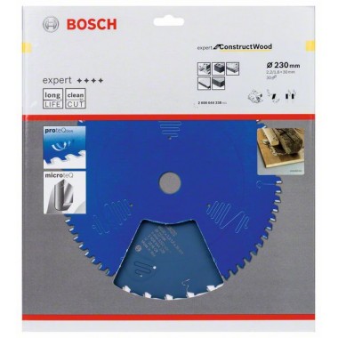 Пильный диск Expert for Construct Wood 230x30x2.2/1.6x30 T Bosch 2 608 644 338 