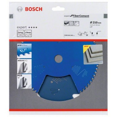 Пильный диск Expert for Fiber Cement 210x30x2.2/1.6x6 T Bosch 2 608 644 345 