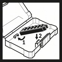 Кассета 8 сверл по металлу Impact Control 2, 3, 4, 5, 6, 7, 8, 10 мм Bosch 2608577139 
