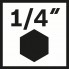 Кассета 8 сверл по металлу Impact Control 2.5, 3.3, 4.2х2, 5х2, 6.8, 8.5 мм Bosch 2608577140 