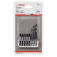 Кассета ударных бит 50 мм (5шт) и сверл по металлу (3 шт) Impact Control Bosch 2608577143 