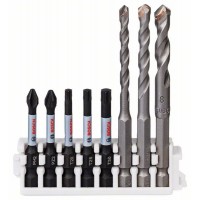 Кассета ударных бит Impact Control 50 мм 5 шт и сверл Hex-9 Ceramic 3 шт Bosch 2608577145 