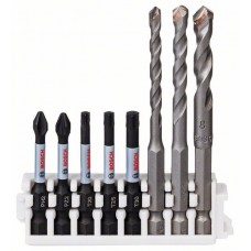 Кассета ударных бит Impact Control 50 мм 5 шт и сверл Hex-9 Ceramic 3 шт Bosch 2608577145 