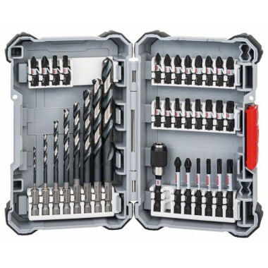 Набор Impact Control Кейс L – ударные биты и сверла по металлу 35шт Bosch 2608577148 