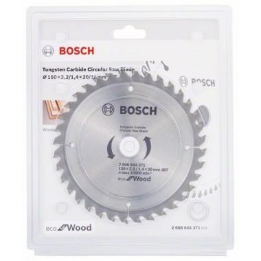 Пильный диск ECO WO 150x20/16-36T Bosch 2608644371 