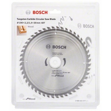 Пильный диск ECO WO 190x30-48T Bosch 2608644377 
