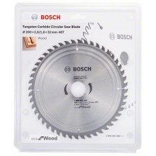 Пильный диск ECO WO 200x32-48T Bosch 2608644380 