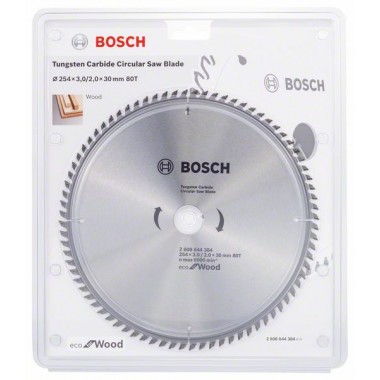 Пильный диск ECO WO 254x30-80T Bosch 2608644384 