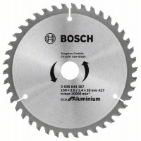 Пильный диск ECO ALU/Multi 150x20/16-42T Bosch 2608644387 