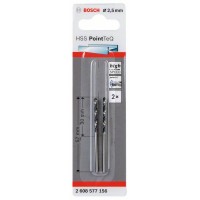 Сверло по металлу HSS PointTeQ (2 шт.) 2.5 мм Bosch 2608577156 