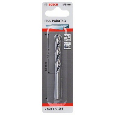 Сверло по металлу HSS PointTeQ 5 мм Bosch 2608577165 