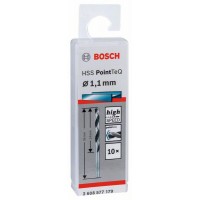 Сверло по металлу HSS PointTeQ (10 шт.) 1.1 мм Bosch 2608577179 