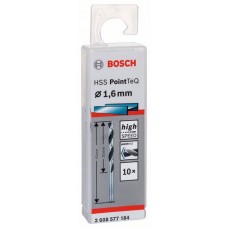 Сверло по металлу HSS PointTeQ (10 шт.) 1.6 мм Bosch 2608577184 