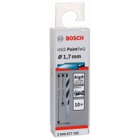 Сверло по металлу HSS PointTeQ (10 шт.) 1.7 мм Bosch 2608577185 