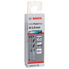 Сверло по металлу HSS PointTeQ (10 шт.) 2.9 мм Bosch 2608577197 