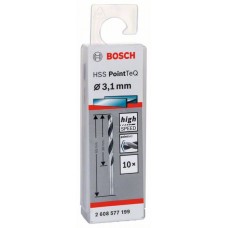 Сверло по металлу HSS PointTeQ (10 шт.) 3.1 мм Bosch 2608577199 